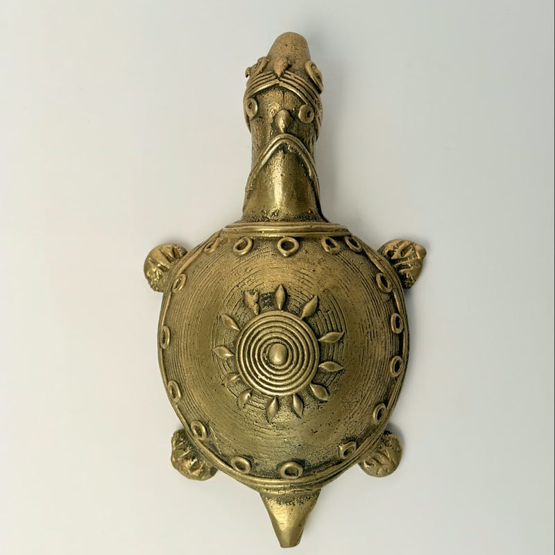 Dhokra Small Designer Tortoise
